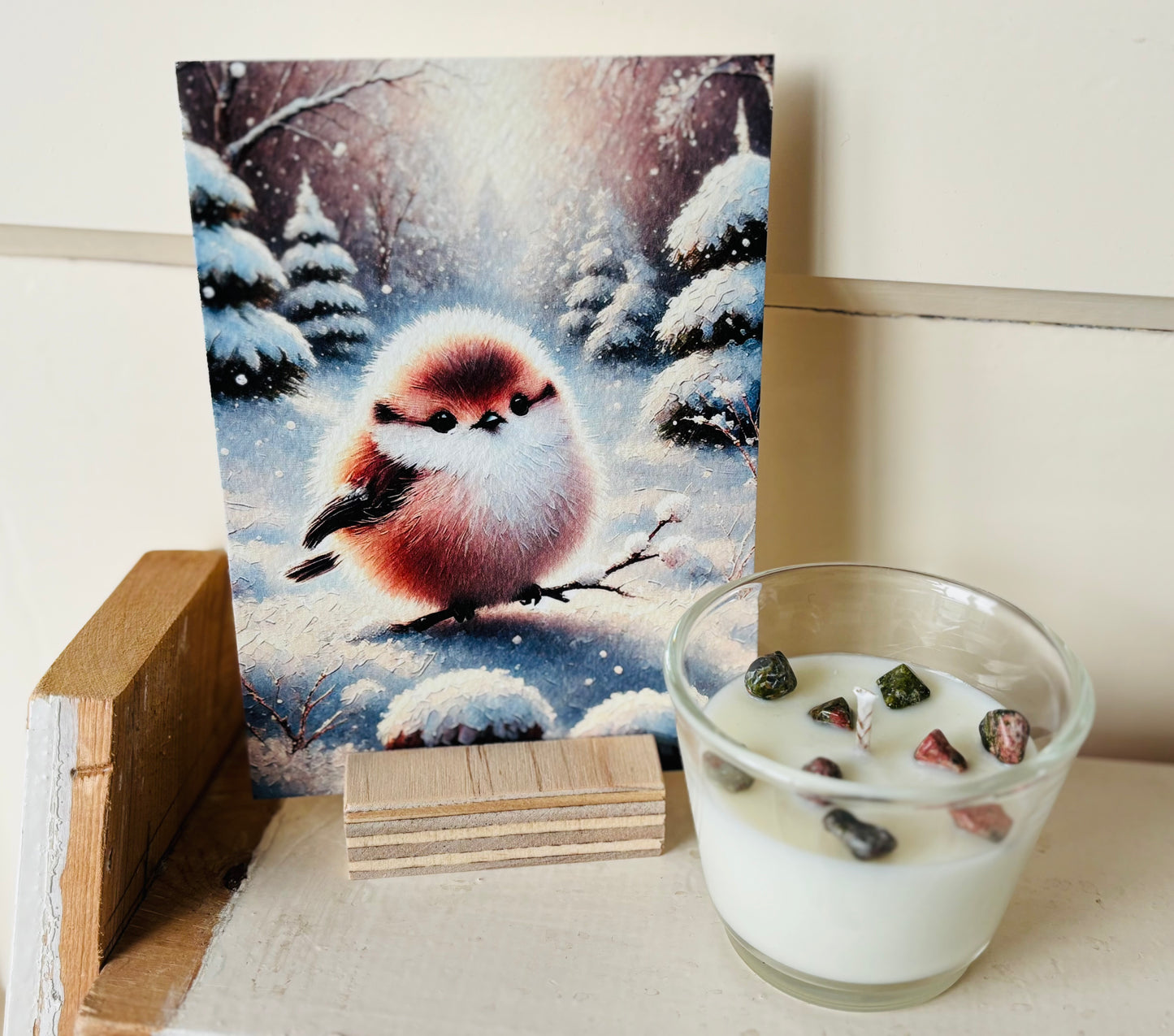 Unakiet Winterkaars Vogel