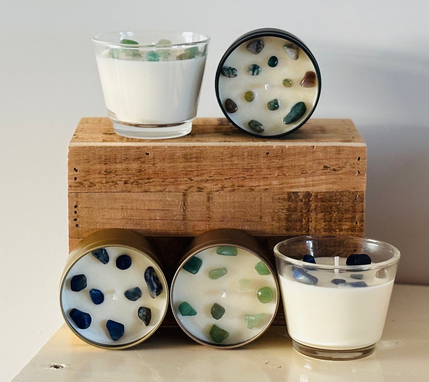 Innerlijke Rust Aventurijn, Lapis Lazulli, Mosagaat