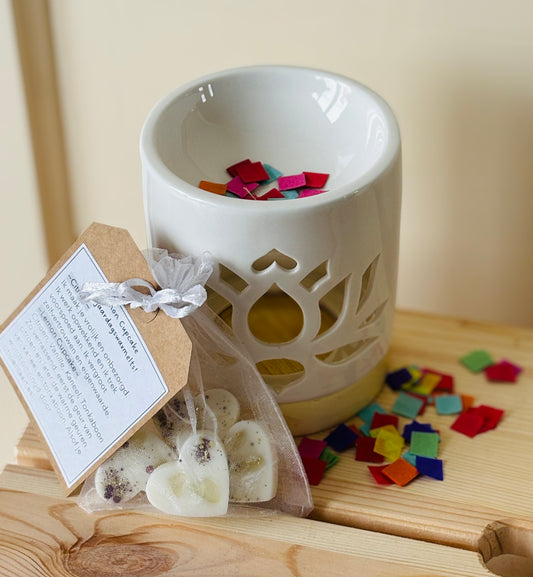 Lemon Cupcake Verjaardagswaxmelts & Lotusbrander