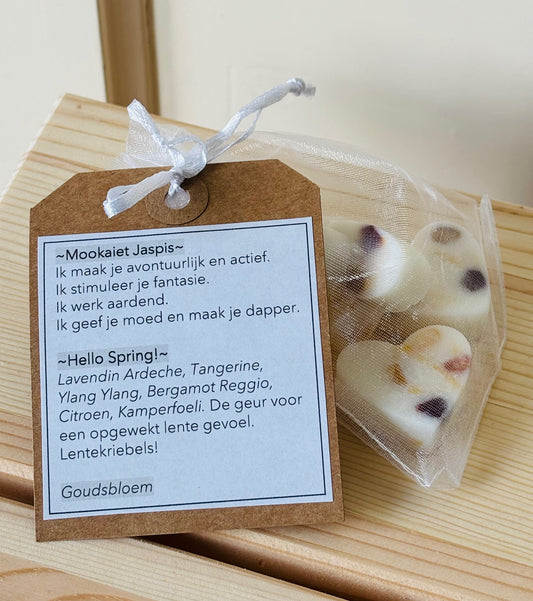 Waxmelts Mookaiet Jaspis & Hello Spring!