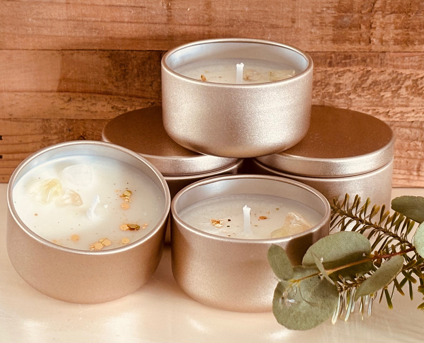 Kerstkaarsjes (5 stuks)