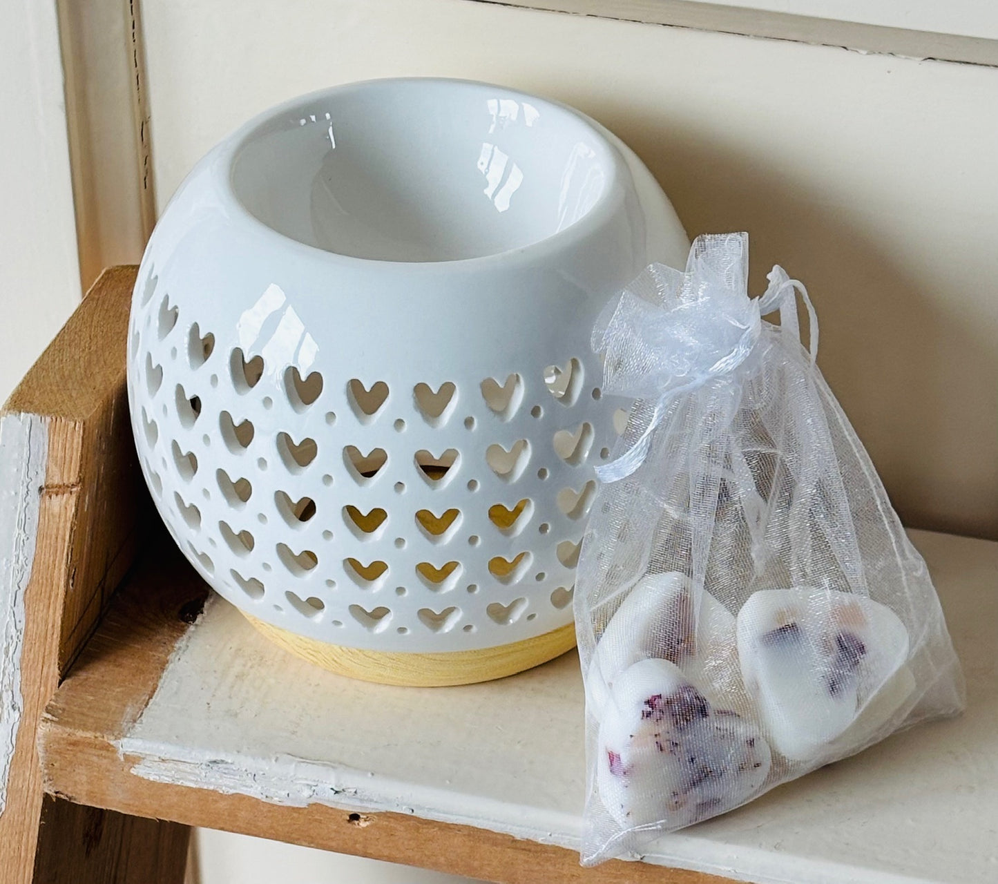 Waxmelts Rozenkwarts & Brander Open je Hart
